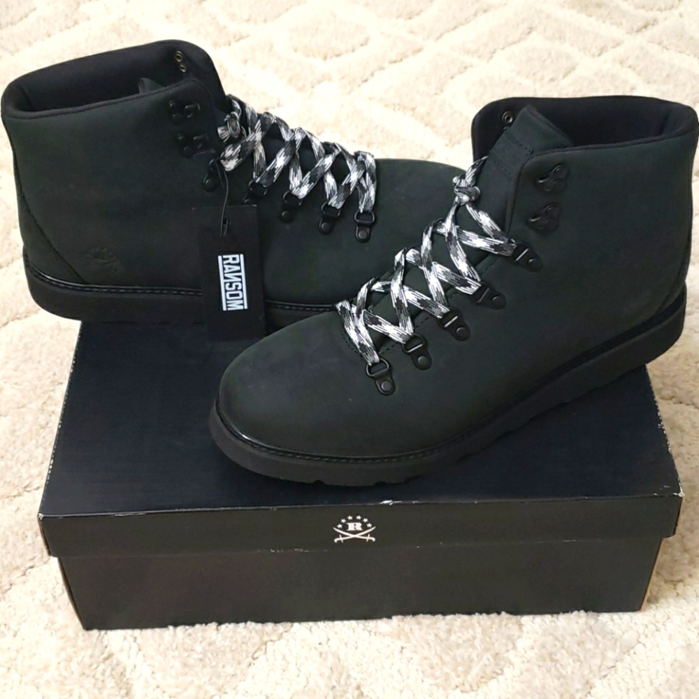 Men's Ransom Black Alpine Boots